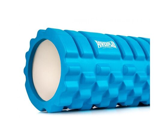Масажный ролик PowerPlay 4025 Massage Roller 33x14см Синій (PP_4025_Blue), изображение 2 Масажный ролик PowerPlay 4025 Massage Roller 33x14см Синій (PP_4025_Blue), изображение 2