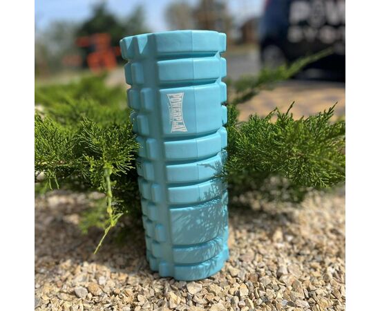 Масажный ролик PowerPlay 4025 Massage Roller 33x14см Синій (PP_4025_Blue), изображение 4 Масажный ролик PowerPlay 4025 Massage Roller 33x14см Синій (PP_4025_Blue), изображение 4