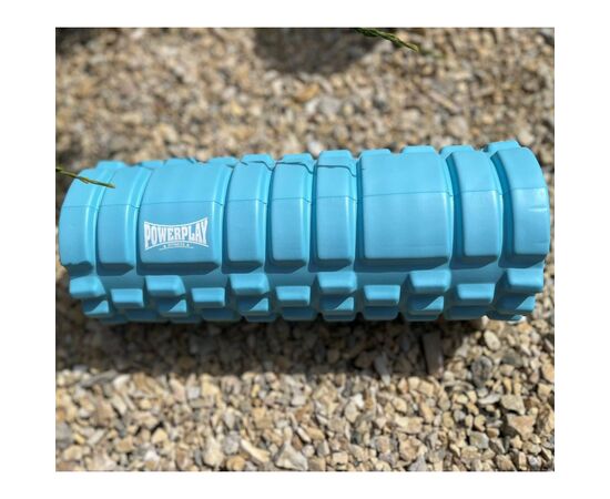 Масажный ролик PowerPlay 4025 Massage Roller 33x14см Синій (PP_4025_Blue), изображение 7 Масажный ролик PowerPlay 4025 Massage Roller 33x14см Синій (PP_4025_Blue), изображение 7