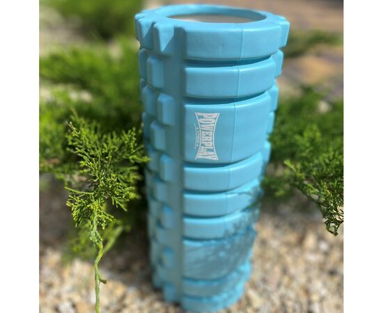 Масажный ролик PowerPlay 4025 Massage Roller 33x14см Синій (PP_4025_Blue), изображение 8 Масажный ролик PowerPlay 4025 Massage Roller 33x14см Синій (PP_4025_Blue), изображение 8