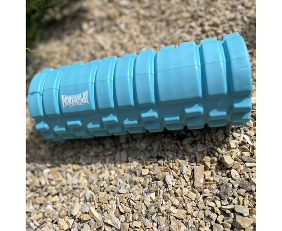 Масажный ролик PowerPlay 4025 Massage Roller 33x14см Синій (PP_4025_Blue), изображение 9 Масажный ролик PowerPlay 4025 Massage Roller 33x14см Синій (PP_4025_Blue), изображение 9