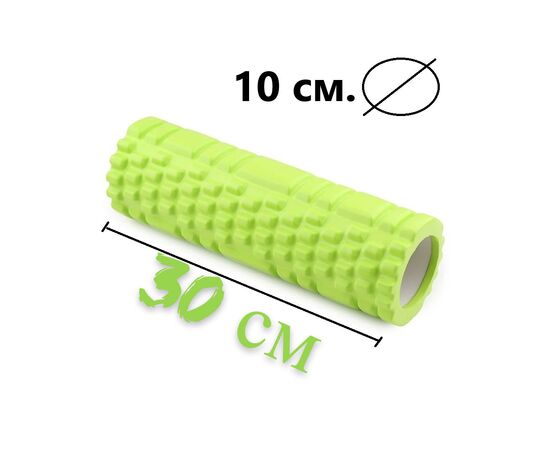 Масажный ролик PowerPlay 4342 Massage Roller 30x10см Зелений (PP_4342_Green), изображение 10