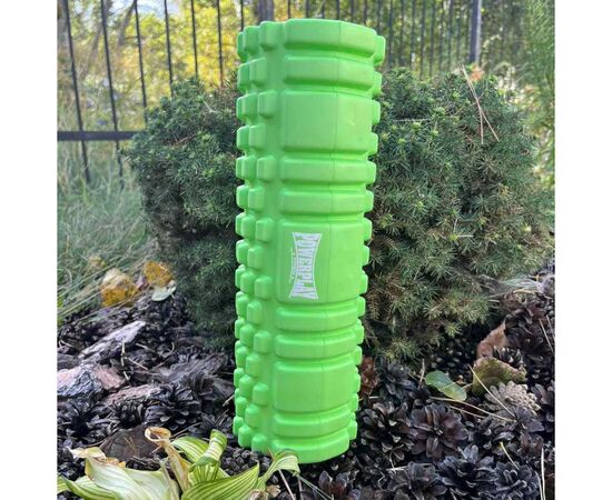 Масажный ролик PowerPlay 4342 Massage Roller 30x10см Зелений (PP_4342_Green), изображение 7