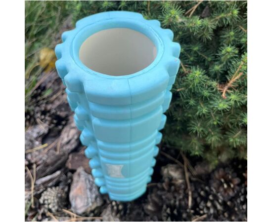 Масажный ролик PowerPlay 4342 Massage Roller 30x10см Синій (PP_4342_Blue), изображение 4 Масажный ролик PowerPlay 4342 Massage Roller 30x10см Синій (PP_4342_Blue), изображение 4