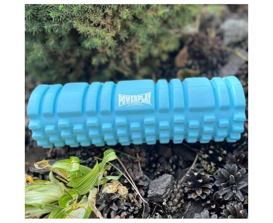 Масажный ролик PowerPlay 4342 Massage Roller 30x10см Синій (PP_4342_Blue), изображение 7 Масажный ролик PowerPlay 4342 Massage Roller 30x10см Синій (PP_4342_Blue), изображение 7