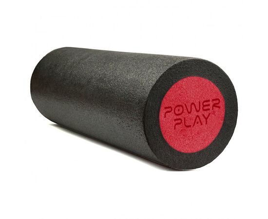 Масажный ролик PowerPlay 4021 Fitness Roller 45x15см Чорно-червоний (PP_4021_Bl/Red_(45*15)), изображение 3 Масажный ролик PowerPlay 4021 Fitness Roller 45x15см Чорно-червоний (PP_4021_Bl/Red_(45*15)), изображение 3