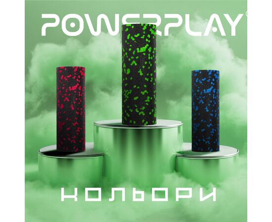 Масажный ролик PowerPlay PP-4346 Mini EPP Foam Roller 15x5,3см Чорно/Зелений (PP_4346_Green_(15*5)), изображение 10 Масажный ролик PowerPlay PP-4346 Mini EPP Foam Roller 15x5,3см Чорно/Зелений (PP_4346_Green_(15*5)), изображение 10