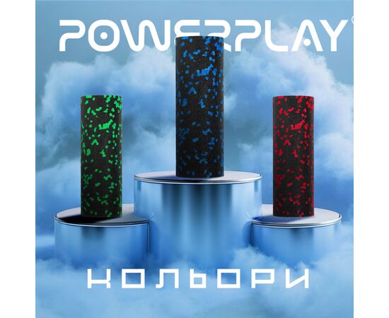 Масажный ролик PowerPlay PP-4346 Mini EPP Foam Roller 15x5,3см Чорно/Синій (PP_4346_Blue_(15*5)), изображение 10 Масажный ролик PowerPlay PP-4346 Mini EPP Foam Roller 15x5,3см Чорно/Синій (PP_4346_Blue_(15*5)), изображение 10