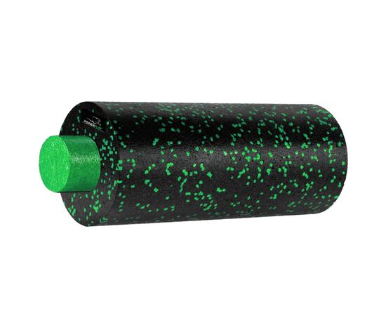 Масажный ролик PowerPlay PP-4348 2 in 1 EPP Foam Roller 33x14см Чорно/Зелений (PP_4348_Green_(33*14)), изображение 2 Масажный ролик PowerPlay PP-4348 2 in 1 EPP Foam Roller 33x14см Чорно/Зелений (PP_4348_Green_(33*14)), изображение 2