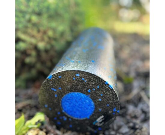 Масажный ролик PowerPlay PP-4348 2 in 1 EPP Foam Roller 33x14см Чорно/Синій (PP_4348_Blue_(33*14)), изображение 6 Масажный ролик PowerPlay PP-4348 2 in 1 EPP Foam Roller 33x14см Чорно/Синій (PP_4348_Blue_(33*14)), изображение 6