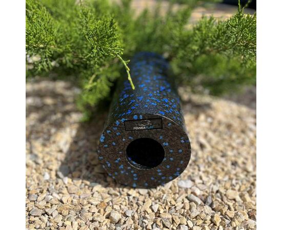 Масажный ролик PowerPlay PP-4348 2 in 1 EPP Foam Roller 33x14см Чорно/Синій (PP_4348_Blue_(33*14)), изображение 9 Масажный ролик PowerPlay PP-4348 2 in 1 EPP Foam Roller 33x14см Чорно/Синій (PP_4348_Blue_(33*14)), изображение 9