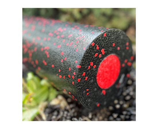 Масажный ролик PowerPlay PP-4348 2 in 1 EPP Foam Roller 33x14см Чорно/Червоний (PP_4348_Red_(33*14)), изображение 5 Масажный ролик PowerPlay PP-4348 2 in 1 EPP Foam Roller 33x14см Чорно/Червоний (PP_4348_Red_(33*14)), изображение 5