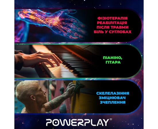 Эспандер PowerPlay PP-4340 Power Grip Set набір 3 шт (PP_4340), изображение 10 Эспандер PowerPlay PP-4340 Power Grip Set набір 3 шт (PP_4340), изображение 10