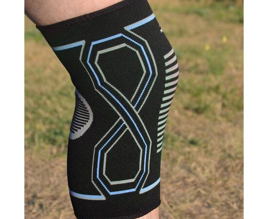 Фиксатор колена PowerPlay PP-4099 Knee SupportЧорно/Сині L/XL (PP_4099_L/XL_Bl/Blue), изображение 5 Фиксатор колена PowerPlay PP-4099 Knee SupportЧорно/Сині L/XL (PP_4099_L/XL_Bl/Blue), изображение 5