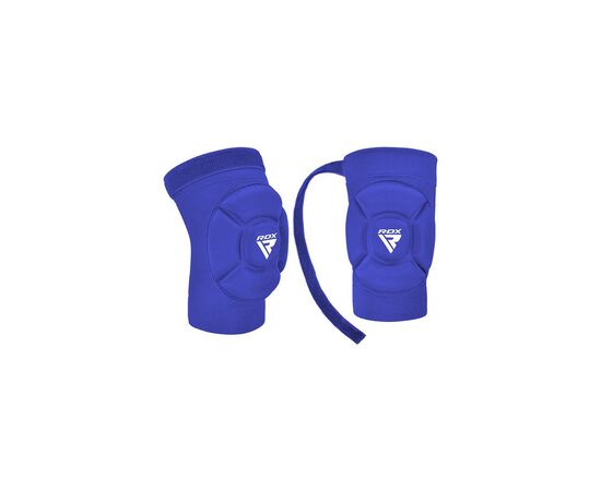 Фиксатор колена RDX Hosiery Knee Foam K5 Blue/White S (HYP-K5UW-S), изображение 3 Фиксатор колена RDX Hosiery Knee Foam K5 Blue/White S (HYP-K5UW-S), изображение 3