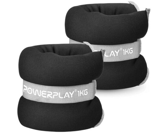 Утяжелитель PowerPlay PP-4349 Ankle/Wrist Weights 1 х 2 шт Чорні (PP_4349_Black_1), изображение 5 Утяжелитель PowerPlay PP-4349 Ankle/Wrist Weights 1 х 2 шт Чорні (PP_4349_Black_1), изображение 5