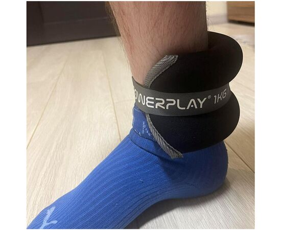Утяжелитель PowerPlay PP-4349 Ankle/Wrist Weights 2 х 2 шт Чорні (PP_4349_Black_2), изображение 10 Утяжелитель PowerPlay PP-4349 Ankle/Wrist Weights 2 х 2 шт Чорні (PP_4349_Black_2), изображение 10