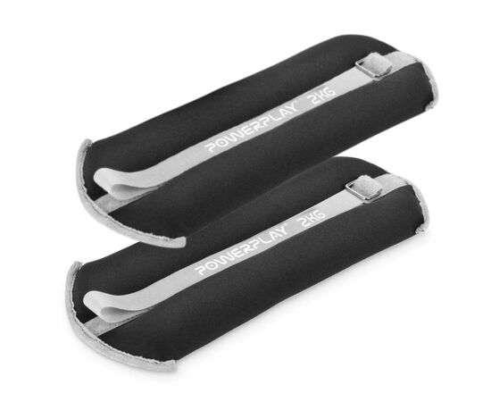 Утяжелитель PowerPlay PP-4349 Ankle/Wrist Weights 2 х 2 шт Чорні (PP_4349_Black_2), изображение 2 Утяжелитель PowerPlay PP-4349 Ankle/Wrist Weights 2 х 2 шт Чорні (PP_4349_Black_2), изображение 2