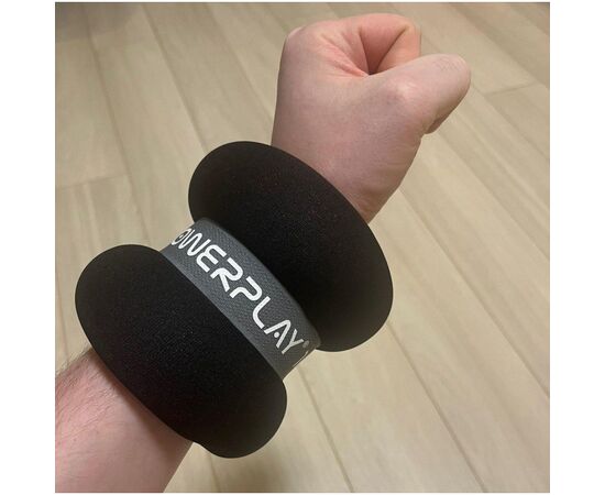 Утяжелитель PowerPlay PP-4349 Ankle/Wrist Weights 2 х 2 шт Чорні (PP_4349_Black_2), изображение 7 Утяжелитель PowerPlay PP-4349 Ankle/Wrist Weights 2 х 2 шт Чорні (PP_4349_Black_2), изображение 7
