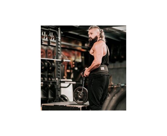 Утяжелитель RDX Пояс з ланцюгом T7 Pro Dipping Belt 2 Layer Red (WDB-T7R), изображение 6 Утяжелитель RDX Пояс з ланцюгом T7 Pro Dipping Belt 2 Layer Red (WDB-T7R), изображение 6