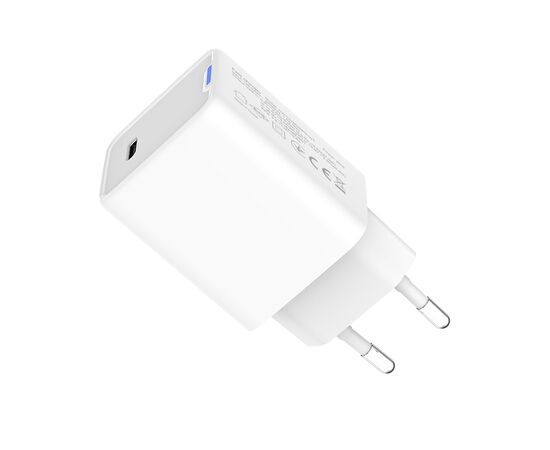 Зарядное устройство ColorWay GaN Mini 65W PD Port PPS USB-C white (CW-CHS049PD-WT), изображение 2 Зарядное устройство ColorWay GaN Mini 65W PD Port PPS USB-C white (CW-CHS049PD-WT), изображение 2