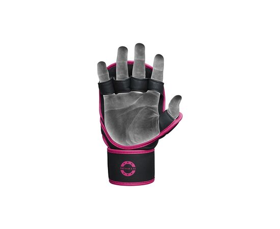 Перчатки для MMA RDX F6 Matte Pink Plus M/L (GSR-F6MP-M/L+), изображение 3 Перчатки для MMA RDX F6 Matte Pink Plus M/L (GSR-F6MP-M/L+), изображение 3