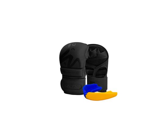 Рукавички для MMA RDX T15 Noir Inner Matte Black S (GSR-T15MB-S), зображення 2 Рукавички для MMA RDX T15 Noir Inner Matte Black S (GSR-T15MB-S), зображення 2