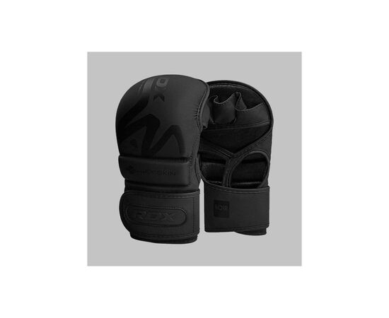 Рукавички для MMA RDX T15 Noir Inner Matte Black S (GSR-T15MB-S), зображення 8 Рукавички для MMA RDX T15 Noir Inner Matte Black S (GSR-T15MB-S), зображення 8