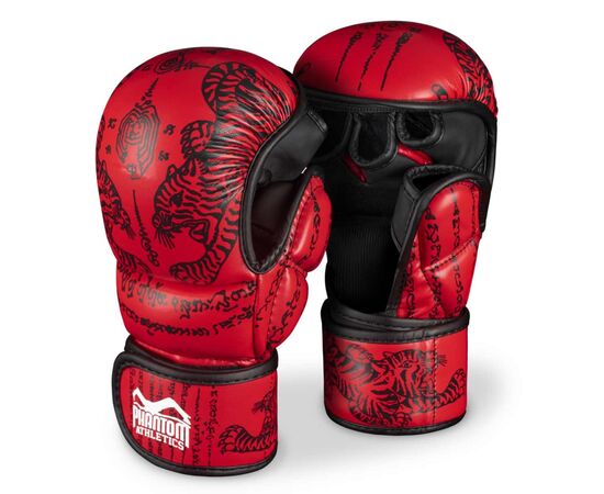 Перчатки для MMA Phantom Muay Thai Red S/M (PHMMAG2705-SM), изображение 2 Перчатки для MMA Phantom Muay Thai Red S/M (PHMMAG2705-SM), изображение 2