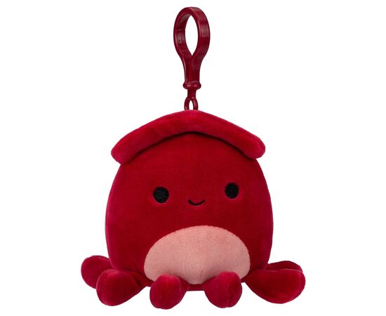 М'яка іграшка Squishmallows на кліпсі – Кальмар Альтман 9 см (SQCP00146)