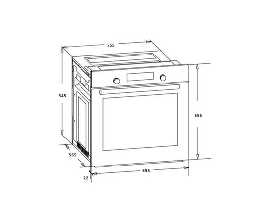 Духовой шкаф HEINNER HBO-S569LDTGC-GBK, изображение 3 Духовой шкаф HEINNER HBO-S569LDTGC-GBK, изображение 3