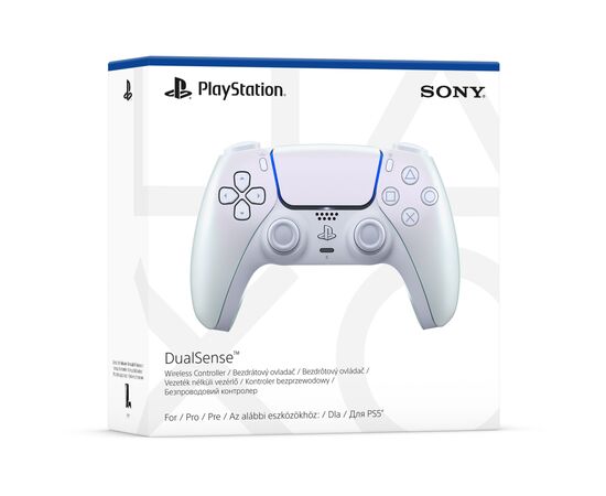 Геймпад Sony Playstation DualSense Bluetooth PS5 Chrome Pearl (1000044446), изображение 3 Геймпад Sony Playstation DualSense Bluetooth PS5 Chrome Pearl (1000044446), изображение 3