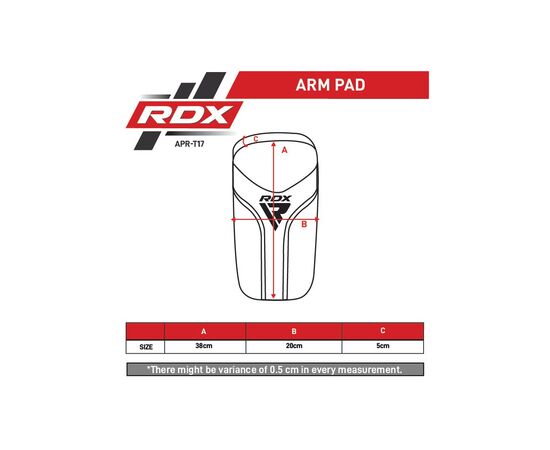 Макивара RDX Arm Pad Aura Plus T-17 Black (APR-T17BGL+), изображение 6 Макивара RDX Arm Pad Aura Plus T-17 Black (APR-T17BGL+), изображение 6