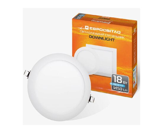 Светильник точечный Євросвітло LED-R-225-18 4200К