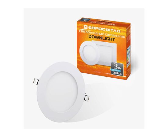 Світильник точковий Євросвітло LED-R-90-3 4200К