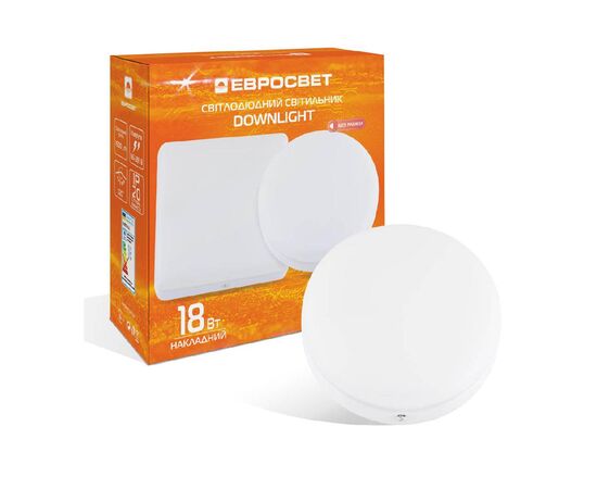 Светильник точечный Євросвітло LED-SR-120-18 6400К без рамки