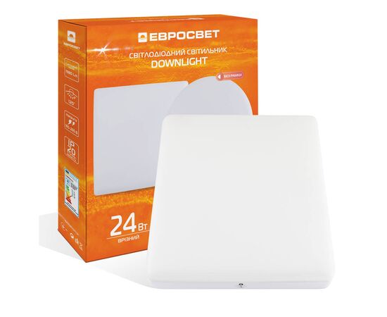 Світильник точковий Євросвітло LED-SS-170-24 6400К без рамки