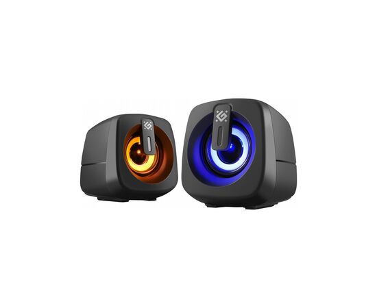 Акустическая система Defender J1 LED USB Black (65961), изображение 3 Акустическая система Defender J1 LED USB Black (65961), изображение 3