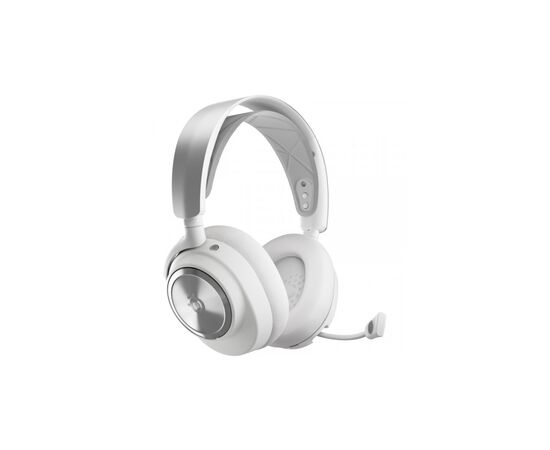 Наушники SteelSeries Arctis Nova Pro Wireless P PS/PC/SW/MAC/MOB White (61526), изображение 2 Наушники SteelSeries Arctis Nova Pro Wireless P PS/PC/SW/MAC/MOB White (61526), изображение 2