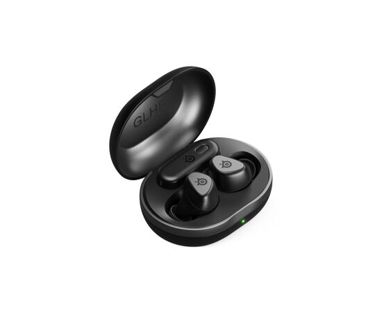 Наушники SteelSeries Arctis GameBuds for Xbox TWS Bluetooth Black (61681), изображение 2 Наушники SteelSeries Arctis GameBuds for Xbox TWS Bluetooth Black (61681), изображение 2
