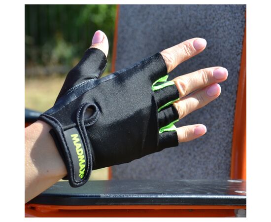 Рукавички для фітнесу MadMax MFG-251 Rainbow Green XS (MFG-251-Green_XS), зображення 2 Рукавички для фітнесу MadMax MFG-251 Rainbow Green XS (MFG-251-Green_XS), зображення 2