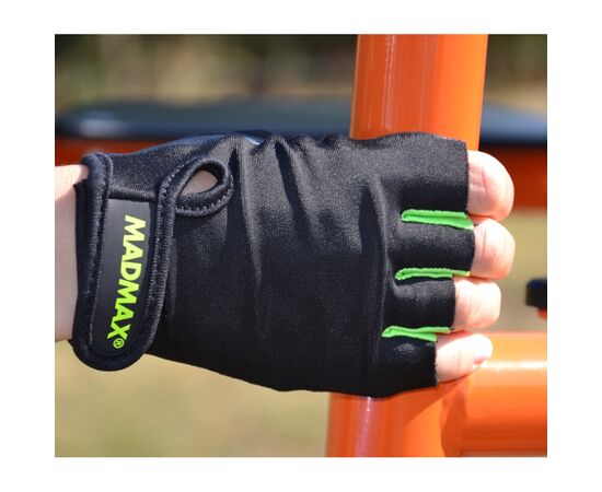 Рукавички для фітнесу MadMax MFG-251 Rainbow Green XS (MFG-251-Green_XS), зображення 6 Рукавички для фітнесу MadMax MFG-251 Rainbow Green XS (MFG-251-Green_XS), зображення 6