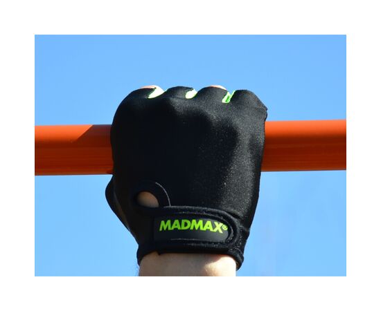 Рукавички для фітнесу MadMax MFG-251 Rainbow Green XS (MFG-251-Green_XS), зображення 9 Рукавички для фітнесу MadMax MFG-251 Rainbow Green XS (MFG-251-Green_XS), зображення 9