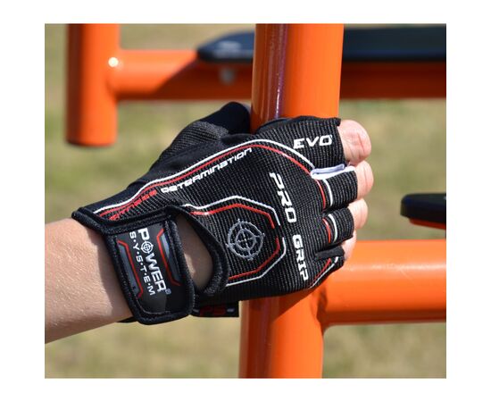 Перчатки для фитнеса Power System PS-2260 Pro Grip EVO Black M (PS_2260BK-3_M), изображение 9 Перчатки для фитнеса Power System PS-2260 Pro Grip EVO Black M (PS_2260BK-3_M), изображение 9