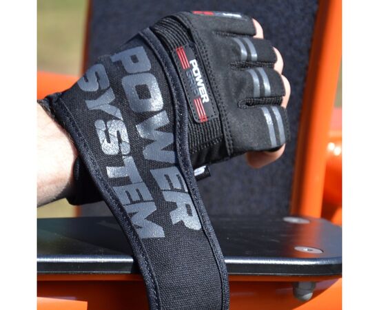 Перчатки для фитнеса Power System PS-2800 Power Grip Black XXL (PS-2800_XXL_Black), изображение 7 Перчатки для фитнеса Power System PS-2800 Power Grip Black XXL (PS-2800_XXL_Black), изображение 7
