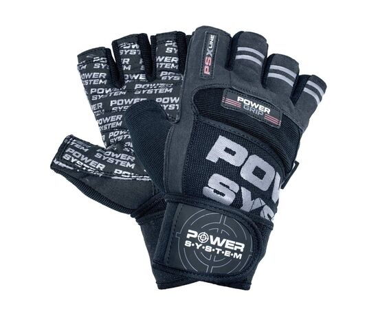 Перчатки для фитнеса Power System PS-2800 Power Grip Black XXL (PS-2800_XXL_Black)
