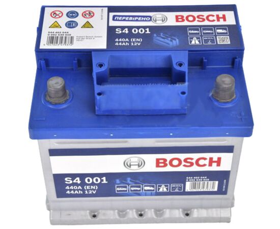 Аккумулятор автомобильный Bosch 0092S40010 44А (0 092 S40 010), изображение 2 Аккумулятор автомобильный Bosch 0092S40010 44А (0 092 S40 010), изображение 2