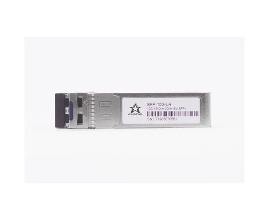 Модуль SFP Alistar Модуль SFP+ 10GBASE-LR 2SM LC 20KM 1310nm DOM (SFP-10G-LR), изображение 2 Модуль SFP Alistar Модуль SFP+ 10GBASE-LR 2SM LC 20KM 1310nm DOM (SFP-10G-LR), изображение 2