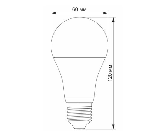 Лампочка Videx A65e 15W E27 4100K (VL-A65e-15274), изображение 3 Лампочка Videx A65e 15W E27 4100K (VL-A65e-15274), изображение 3