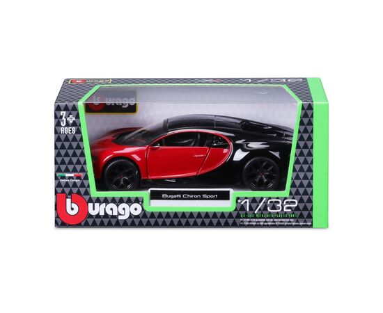 Машина Bburago Bugatti Chiron Sport (132) (18-43061), изображение 7 Машина Bburago Bugatti Chiron Sport (132) (18-43061), изображение 7